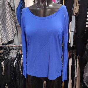Juicy Couture Cobalt Blue Long Sleeve Top
